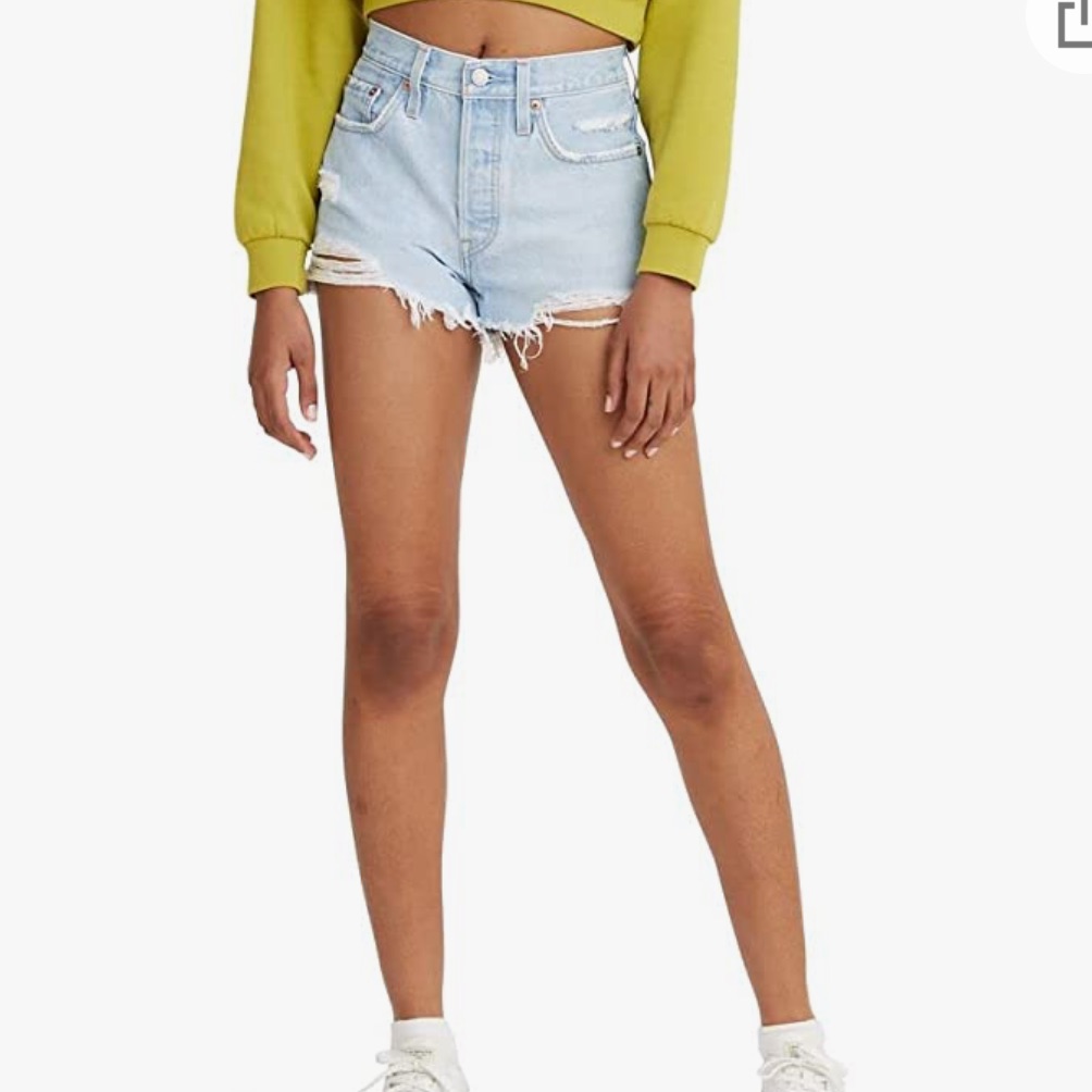 Brand New Levi Womens 501 Original Shorts